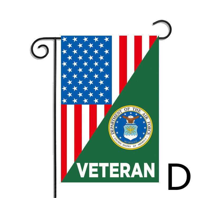 American Veteran Garden Flag