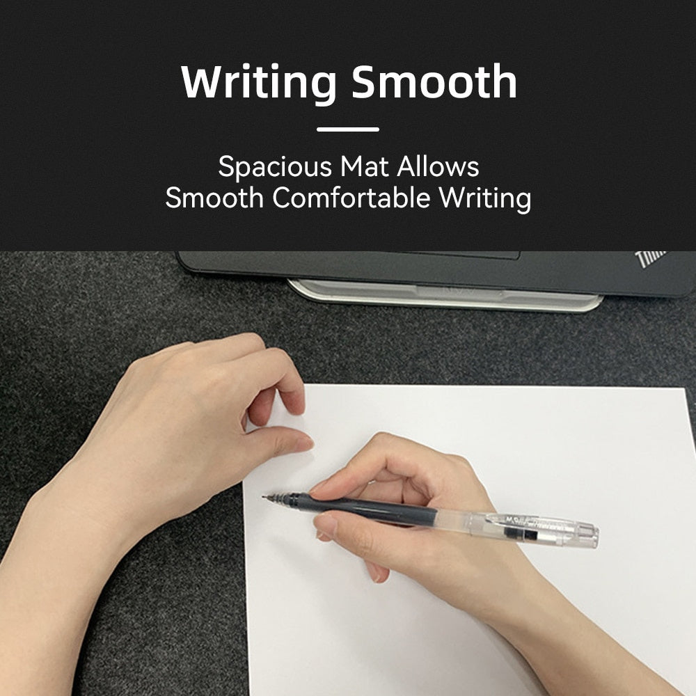Minimalist Felt Desk Mat – Non-Slip & Extended Size