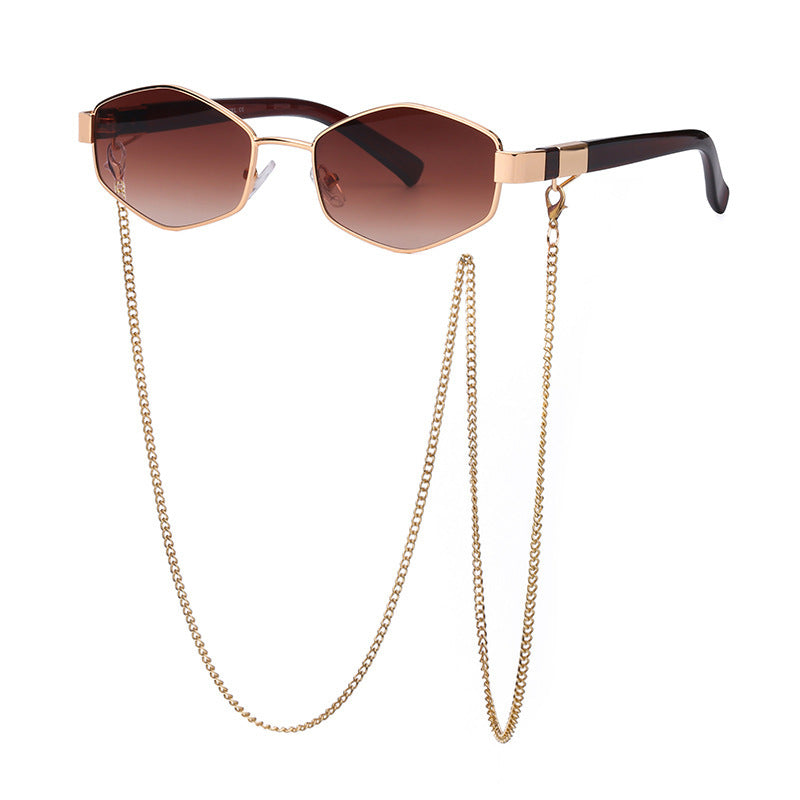 Women's Luxury Chain Korean Style Sunglasses