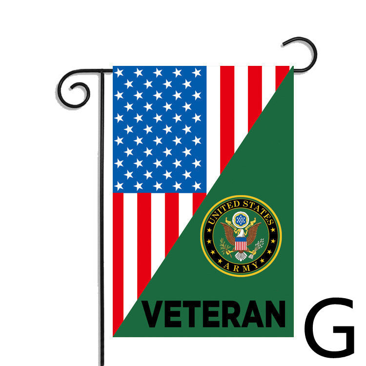 American Veteran Garden Flag