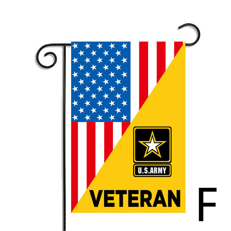 American Veteran Garden Flag