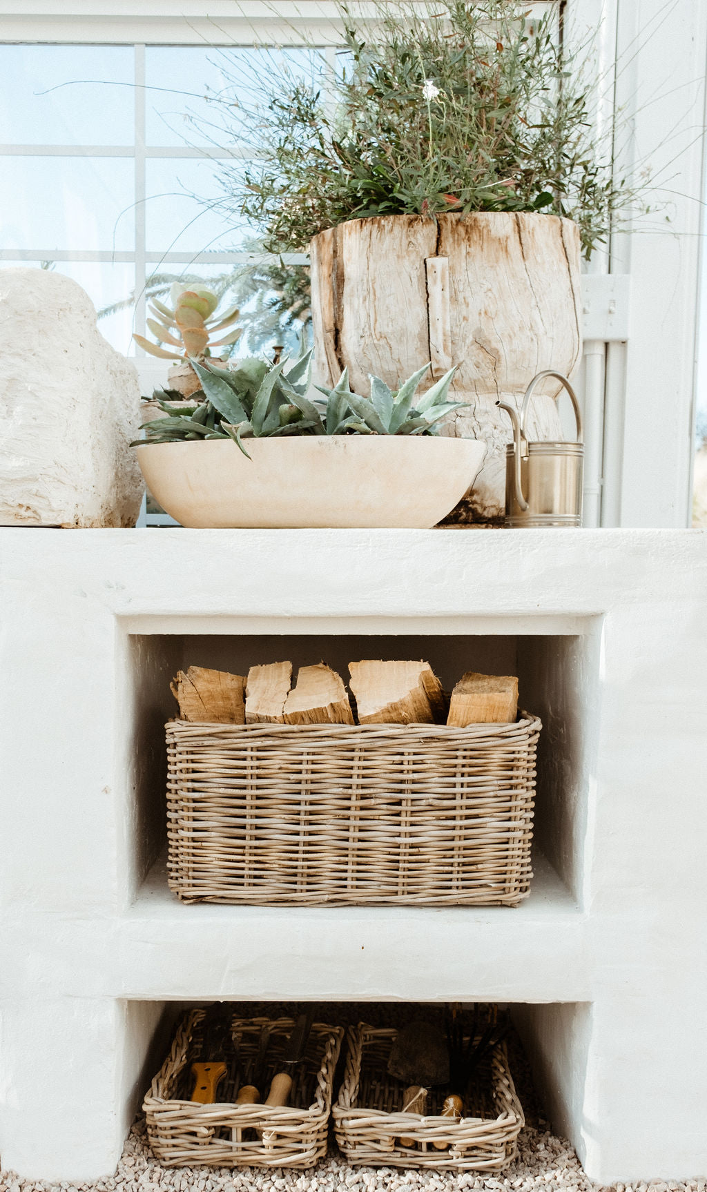Rattan Rectangle Basket