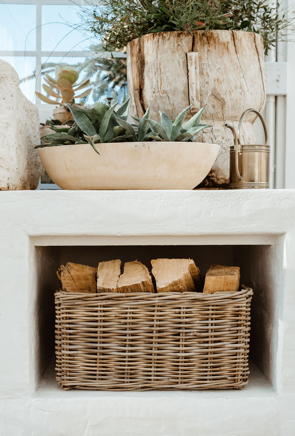 Rattan Rectangle Basket