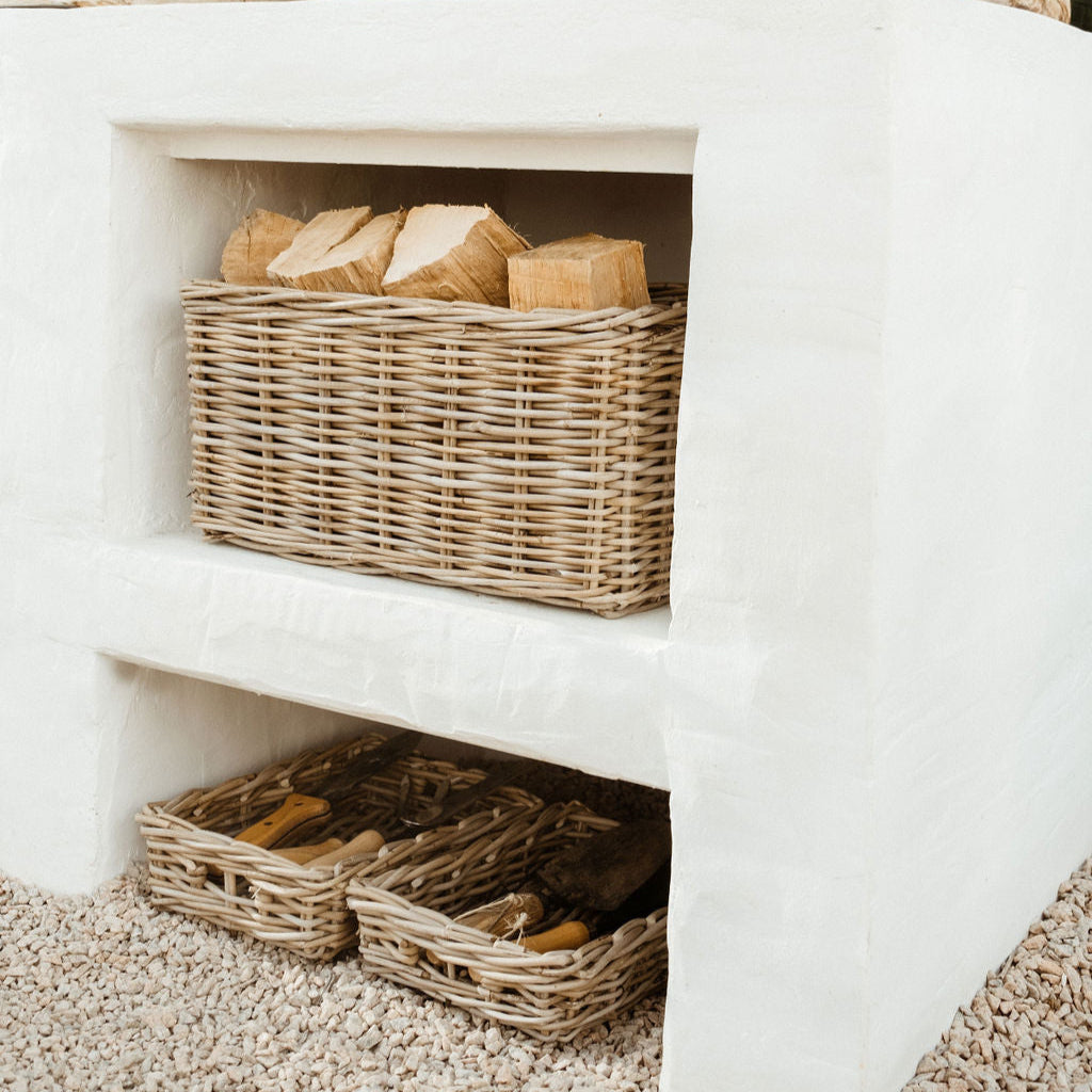 Rattan Rectangle Basket