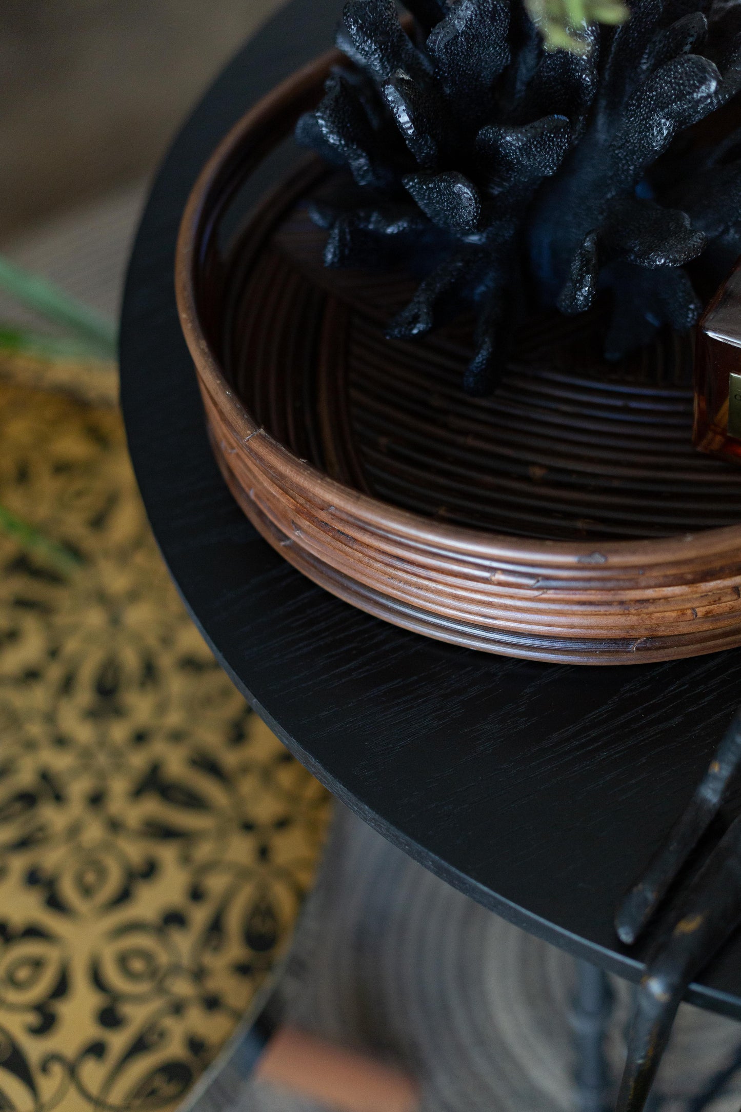 Dark Bamboo Tray