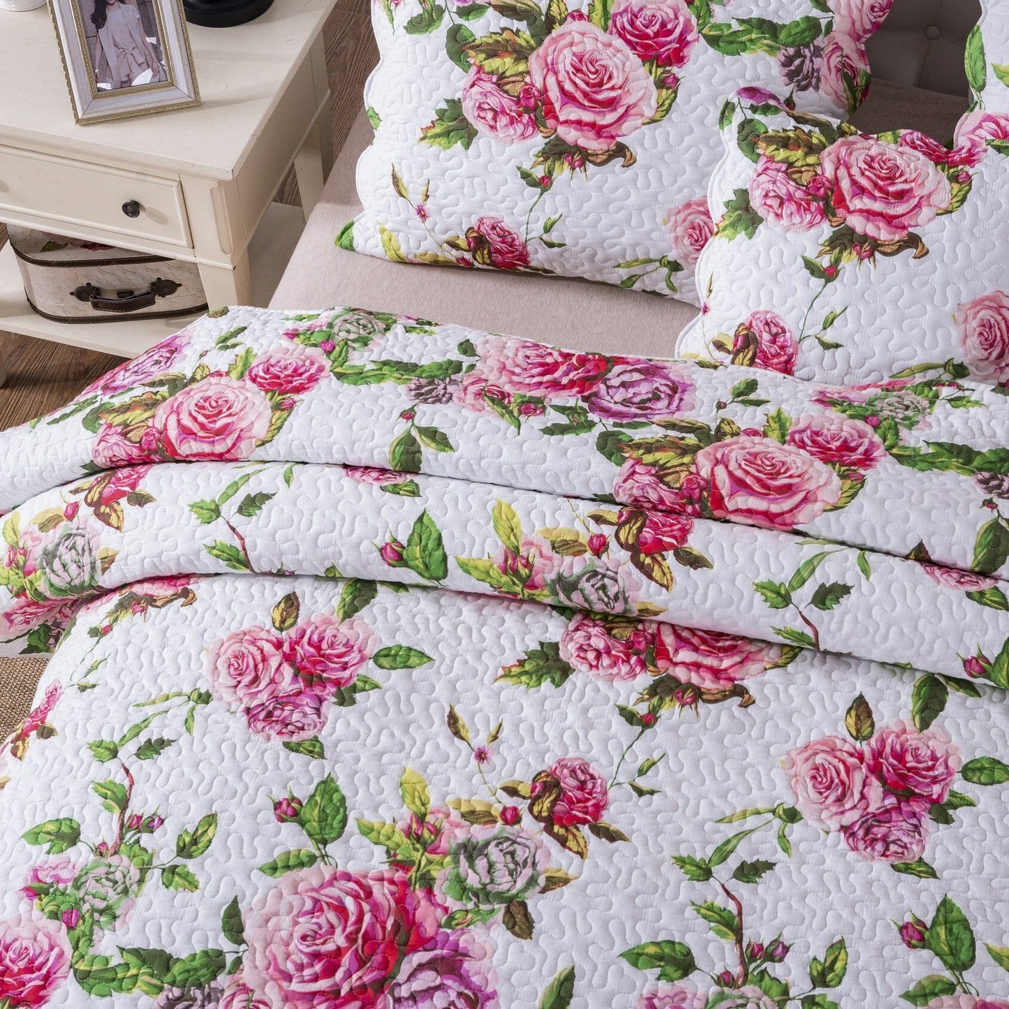 Romantic Roses Floral Bed in a Bag – DaDa Bedding Set
