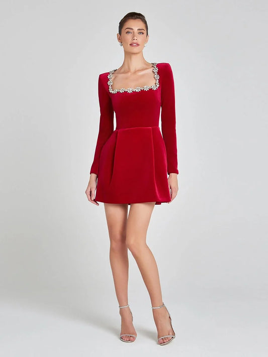 Aila Christmas Dress: Festive Holiday Style