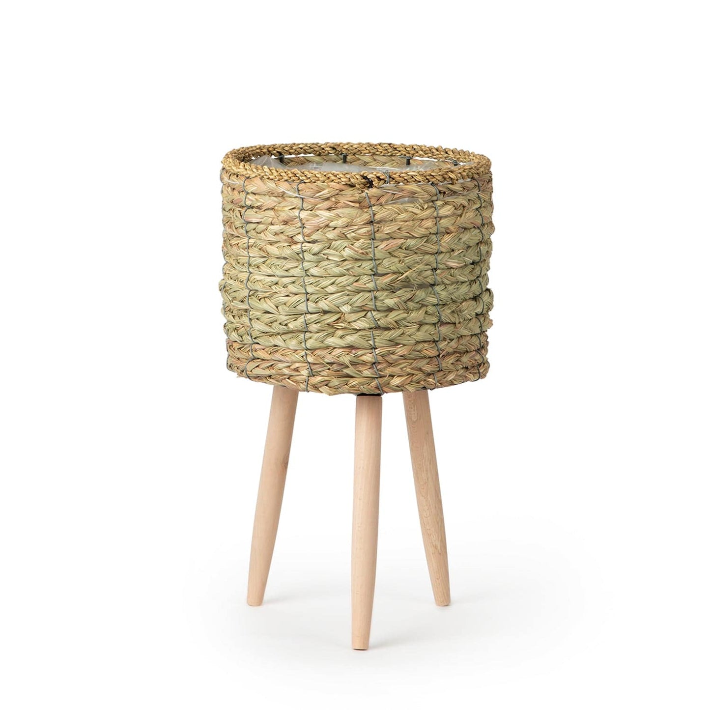 Natural Indoor Plant Pot Stand