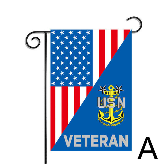 American Veteran Garden Flag