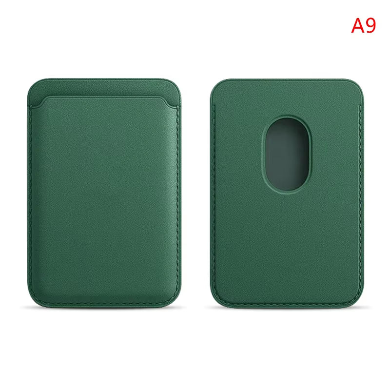 Luxury for Magsafe Magnetic Leather Wallet Case for Iphone 13 17 16 14 Pro Max 15Pro S25 Card Holder Phone Bag Cover Accessories