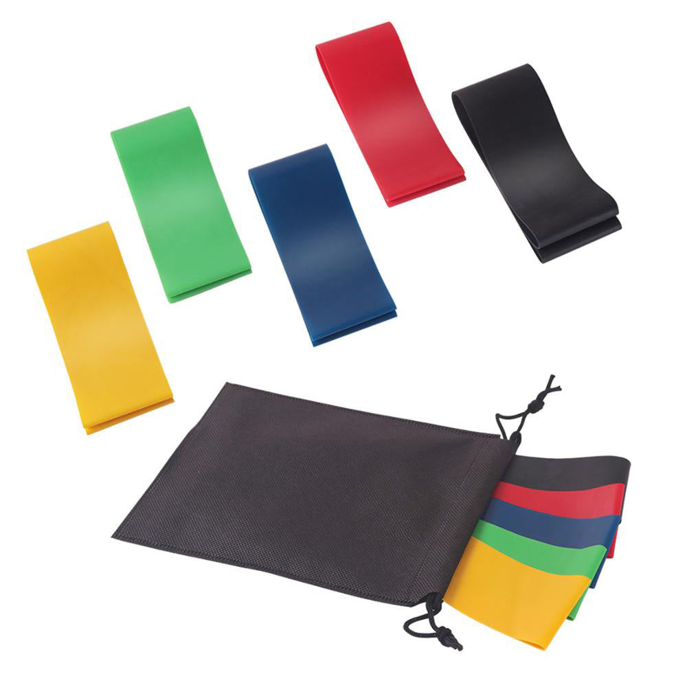 Resistance Loop Exercise Bands with Instruction Guide and Carry Bag
