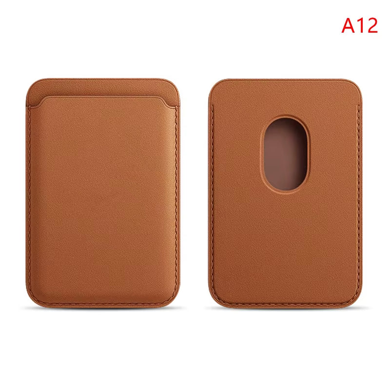 Luxury for Magsafe Magnetic Leather Wallet Case for Iphone 13 17 16 14 Pro Max 15Pro S25 Card Holder Phone Bag Cover Accessories