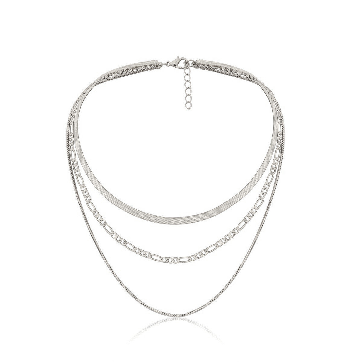 Snake Bones Chain Multi-layer Necklace
