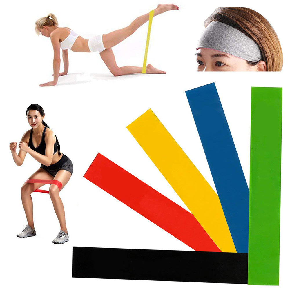 Resistance Loop Exercise Bands with Instruction Guide and Carry Bag