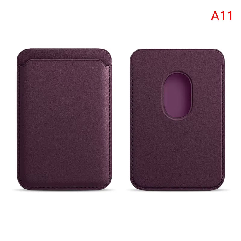 Luxury for Magsafe Magnetic Leather Wallet Case for Iphone 13 17 16 14 Pro Max 15Pro S25 Card Holder Phone Bag Cover Accessories