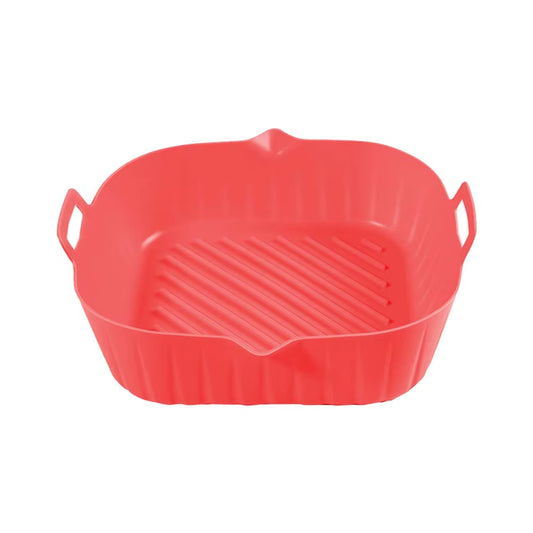 Square Silicone, Air Fryer Inserts, Air Fryer Pot, Air Fryer Liners, Reusable, Air Fryer Accessories, Oven Microwave Accessories