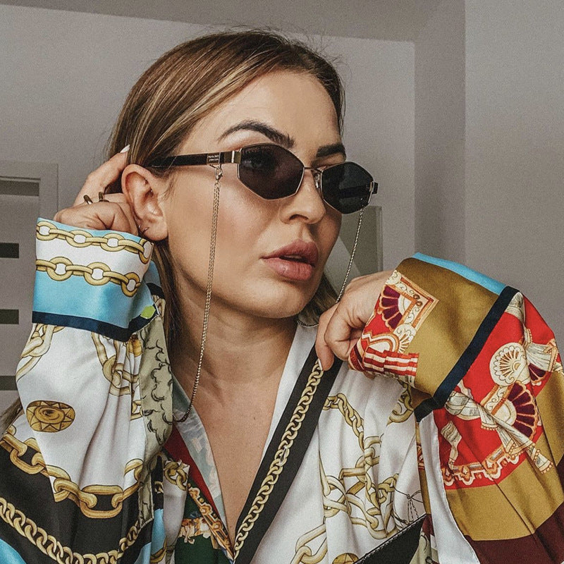 Women's Luxury Chain Korean Style Sunglasses