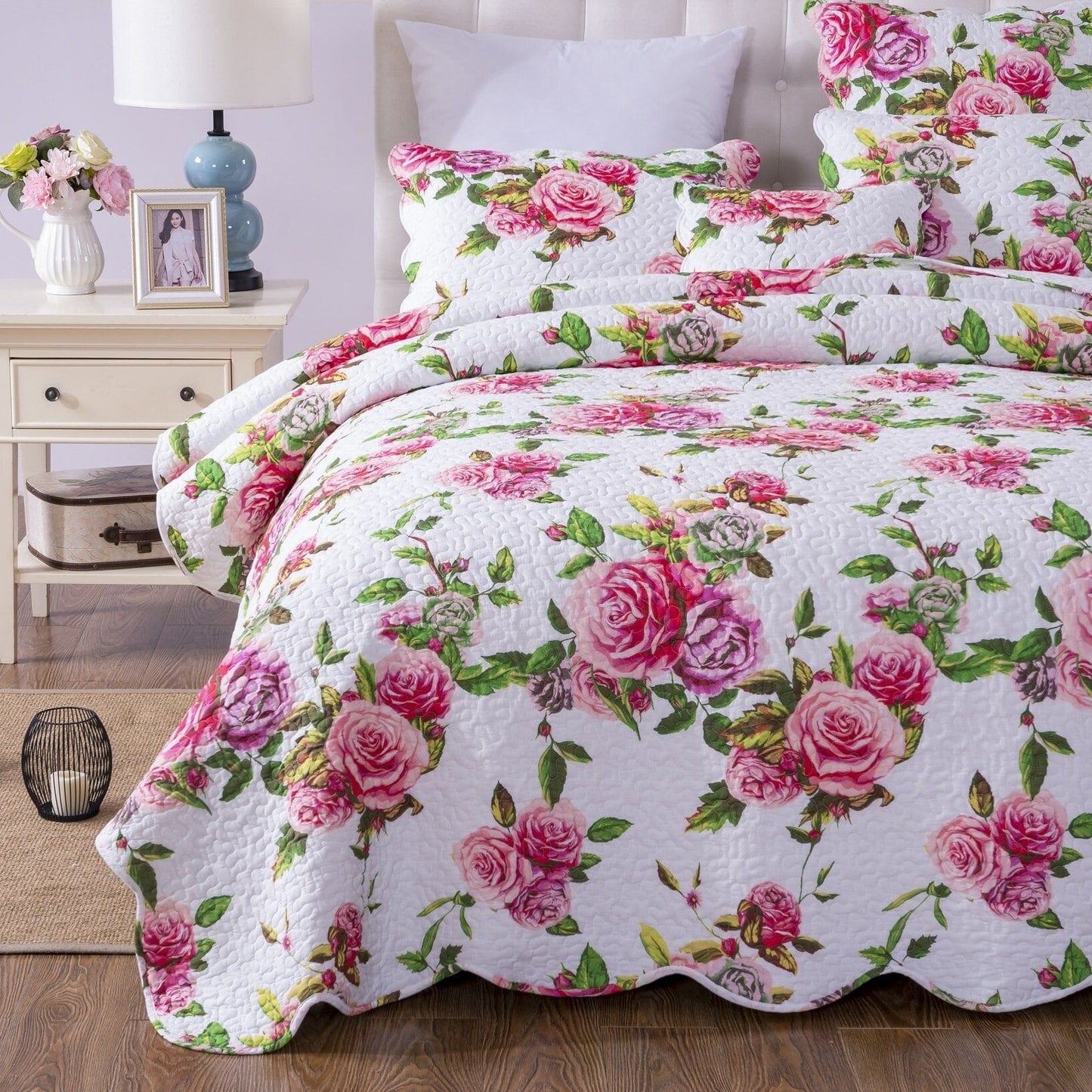 Romantic Roses Floral Bed in a Bag – DaDa Bedding Set