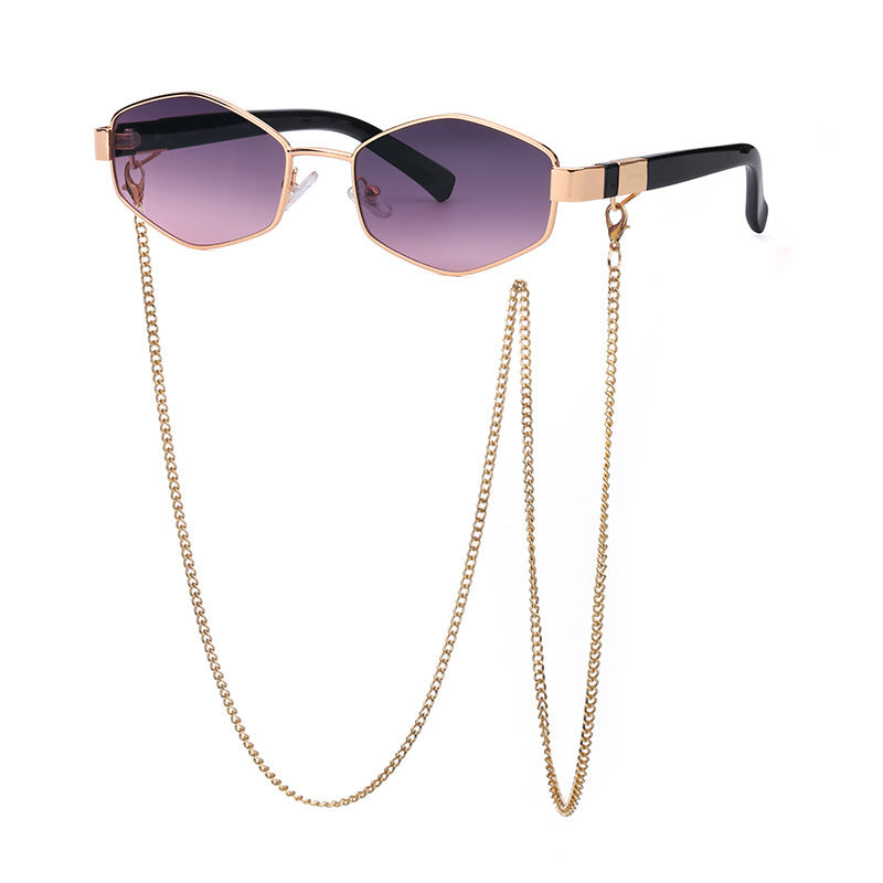 Women's Luxury Chain Korean Style Sunglasses