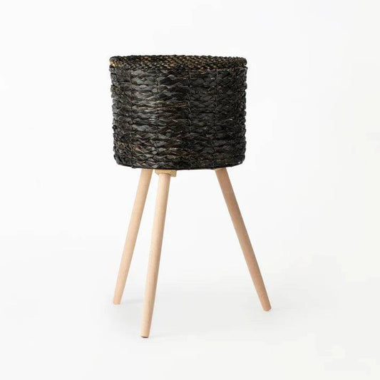 Black Indoor Plant Pot Stand