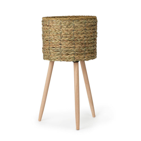 Natural Indoor Plant Pot Stand