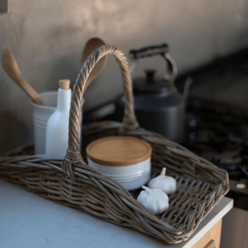 Rattan Garden Trug Basket | PRE-ORDER - Ships in August |